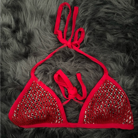 New without tags FeNoel knit triangle bra top size L - Picture 3 of 6